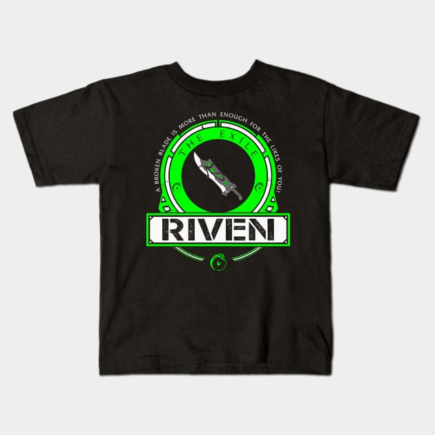 RIVEN - LIMITED EDITION Kids T-Shirt by DaniLifestyle